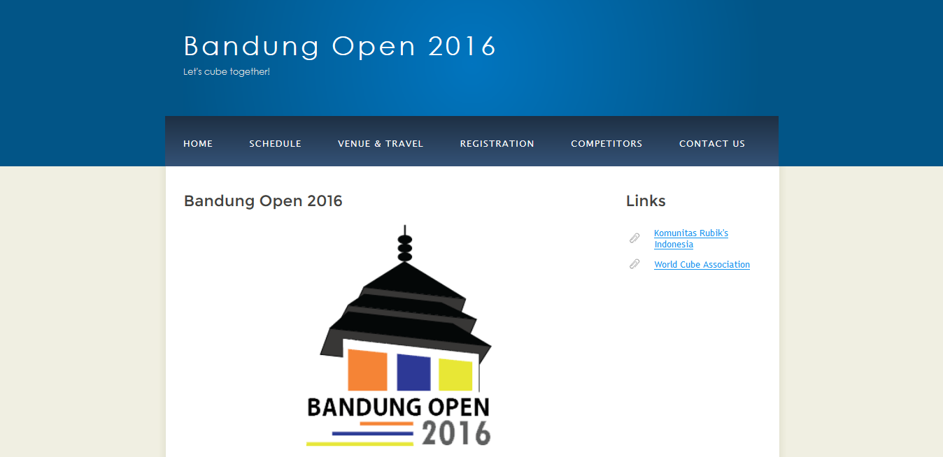 Bandung Open 2016